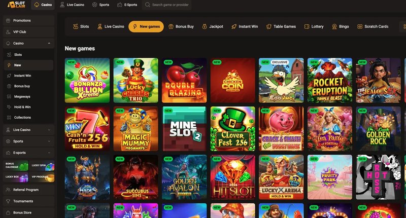 Slotlair casino online in United Kingdom
